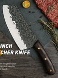 Forged Kiritsuke Chef Knife – 4Cr13Mov Steel & Wood Handle Chef Knife Axl Knives
