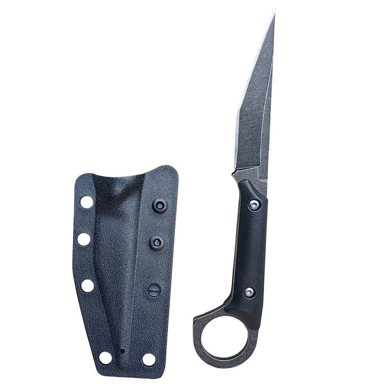 G10 Fixed Blade Knife – 440C Steel Camping & Survival + Sheath Fixed Blade Knife Axl 1pcs