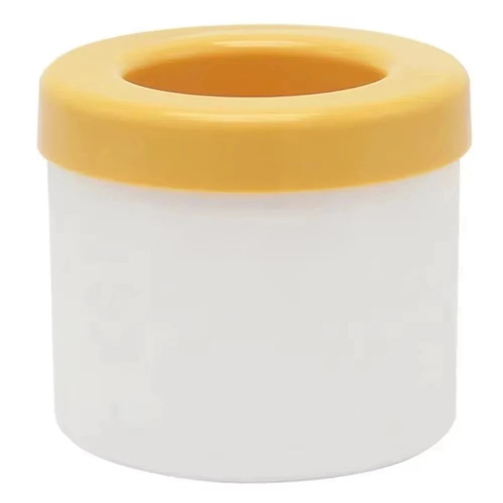 KEMORELA Silicone Round Ice Cube Mold – DIY Ice Maker Tool Silicone Ice Mold Axl Yellow