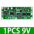 DC 5V–12V Step-Up Booster Module for 18650 Lithium Battery UPS Boost Converter Module Axl 1PCS DC 9V