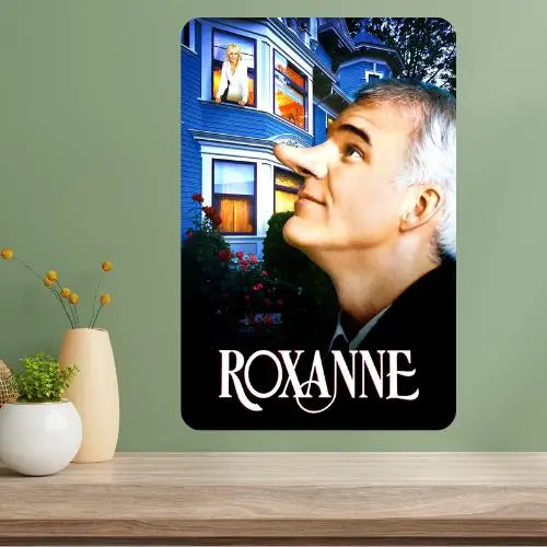 Roxanne Classic Movie Metal Poster Sign | Vintage Wall Art Metal Wall Sign Axl aluminum sign aluminum 14x20cm