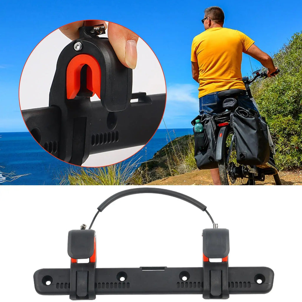Adjustable Bike Saddle Bag Buckle Clip | Pannier Rack Accessory Pannier Bag Buckle Axl