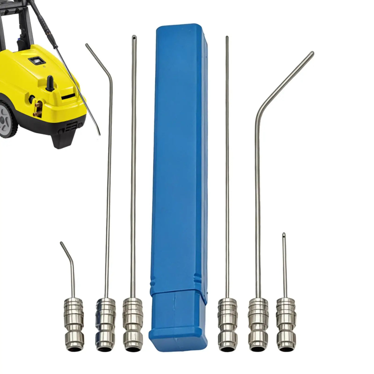 6-Piece Stainless Steel Pressure Washer Nozzle Kit Pressure Washer Nozzles Axl