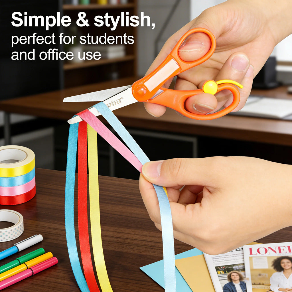Sharp Sewing Scissors – Craft Shears for Fabric, Paper & Office Craft Scissors Axl