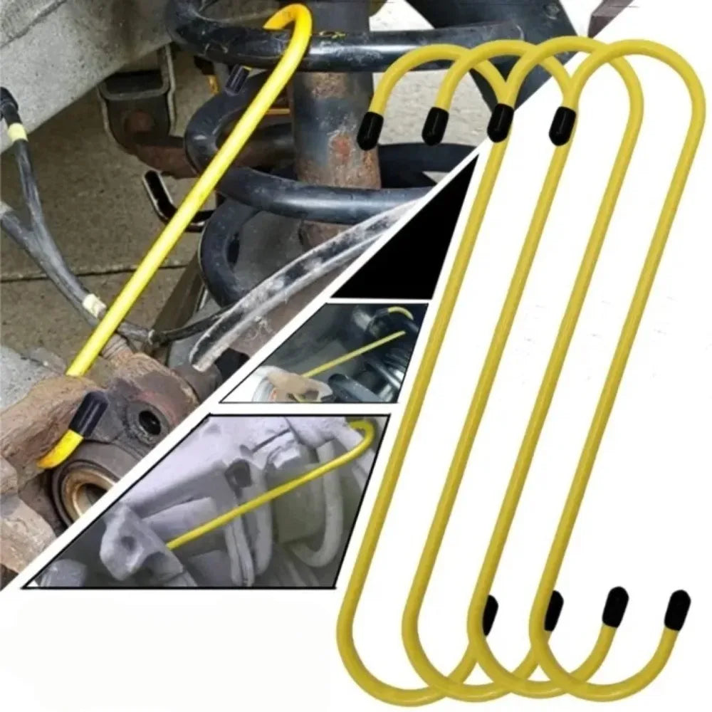 S-Shape Brake Caliper Hanger Hook with Rubber Tips | Universal Brake Caliper Hook Axl