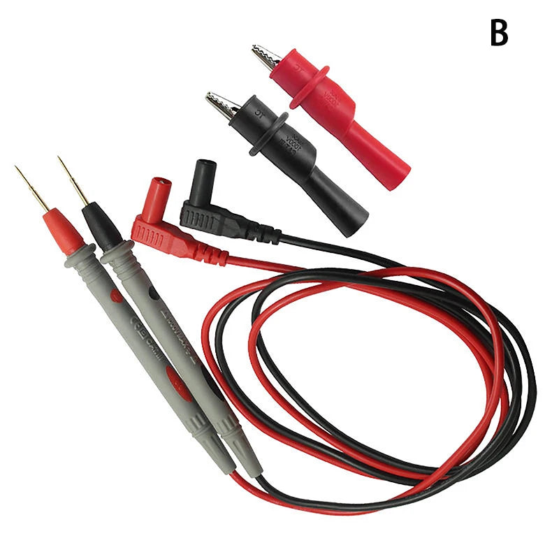 Gold-Plated Needle Tip Multimeter Test Probe Leads – 2 Pcs Multimeter Test Probes Axl B