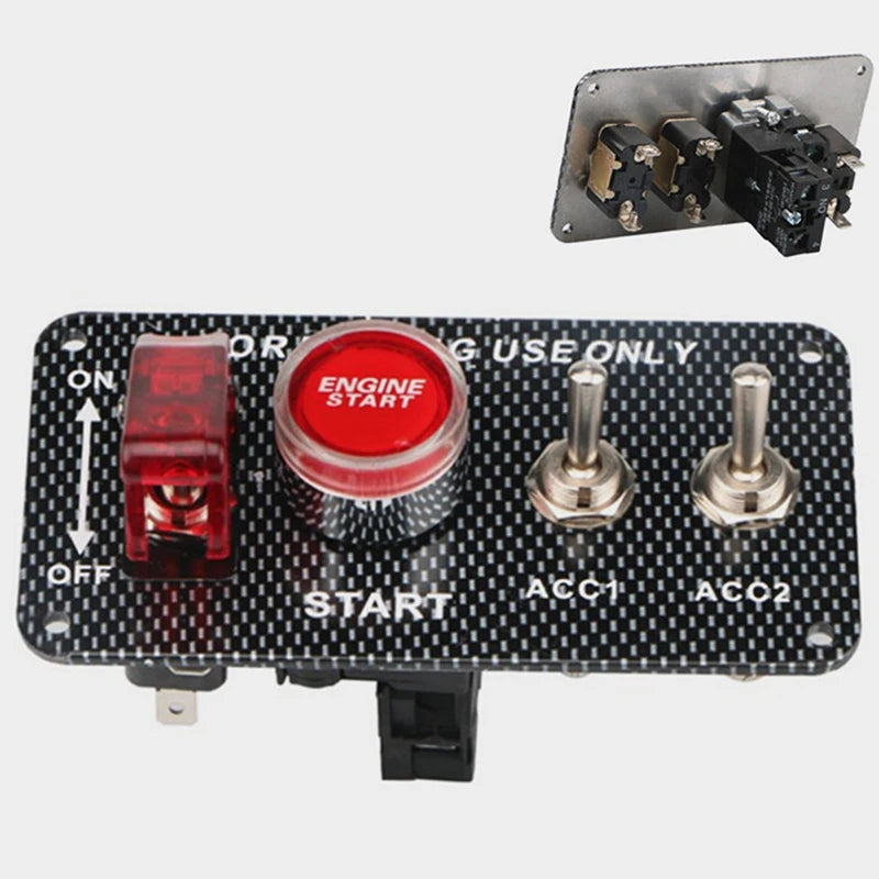 22mm Push Button Ignition Switch 12V 24V 60V 100A | Car Mod Ignition Push Switch Axl