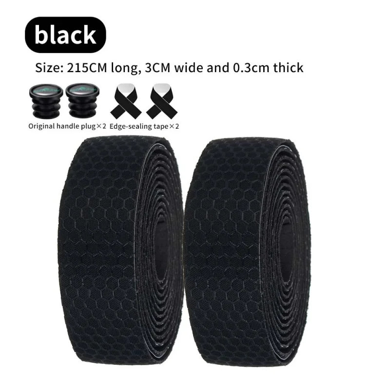 Silicone Road Bike Handlebar Tape – Honeycomb Non-Slip Wrap Handlebar Tape Axl