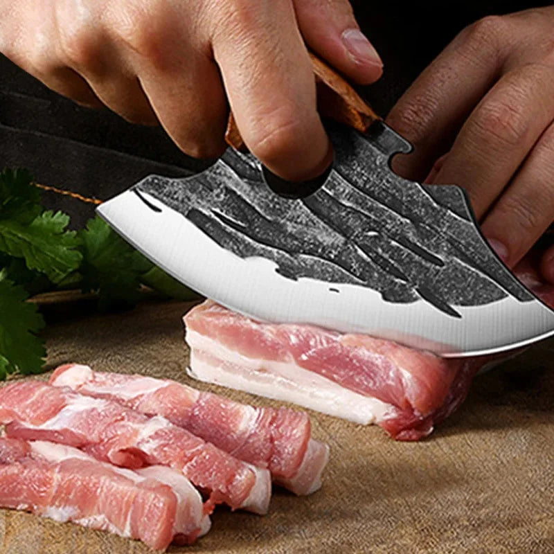 InLeung Damascus Chef Knife – Sharp Stainless Steel Kitchen Blade Chef Kitchen Knife Axl