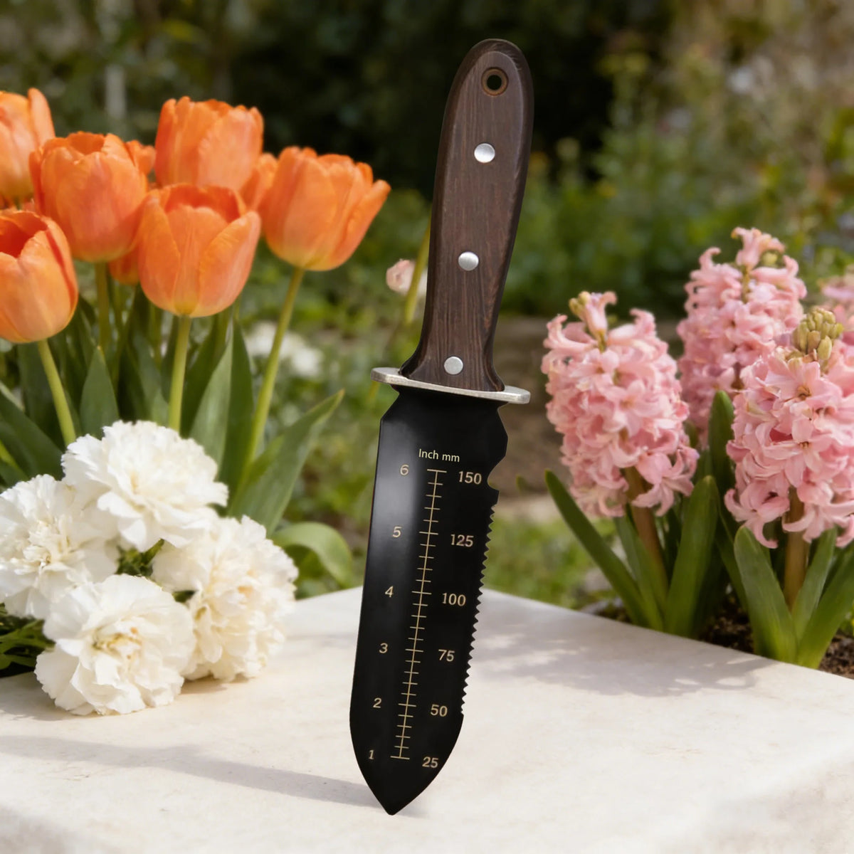 Stainless Steel Garden Hand Shovel, Cultivator & Weeder Set Garden Hand Tools Axl