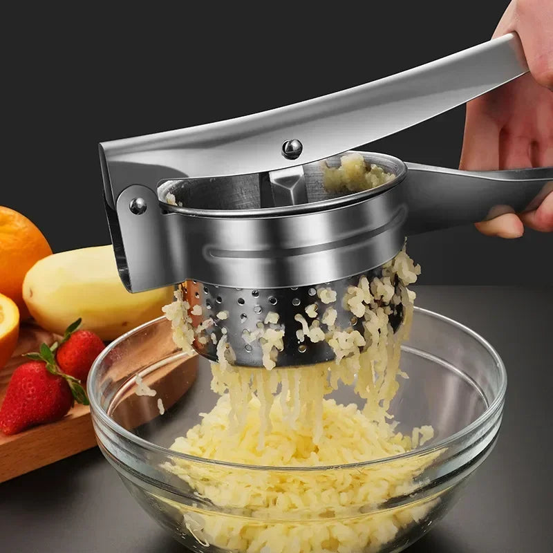 Stainless Steel Potato Ricer & Vegetable Masher Press Potato Ricer Masher Axl