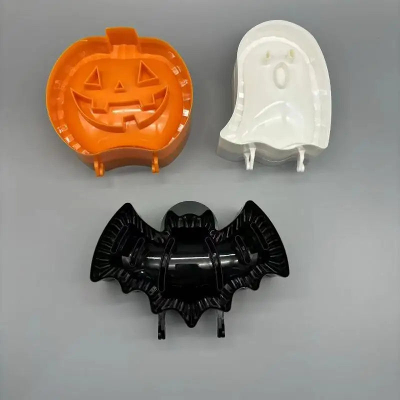 Halloween Hand Pie Press Molds – Pumpkin Ghost Bat 3-Pack Pie Press Mold Set Axl A