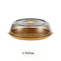Transparent Stackable Food Cover – Dustproof & Insect Guard Food Cover Axl Yellow