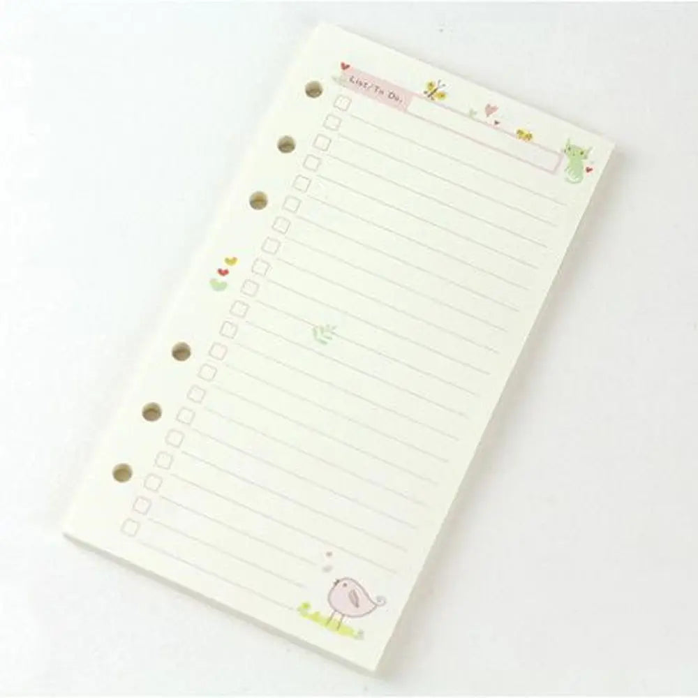 A5 & A6 Planner Refill Paper – Loose Leaf To-Do List Sheets Planner Refill Paper Axl A5 9