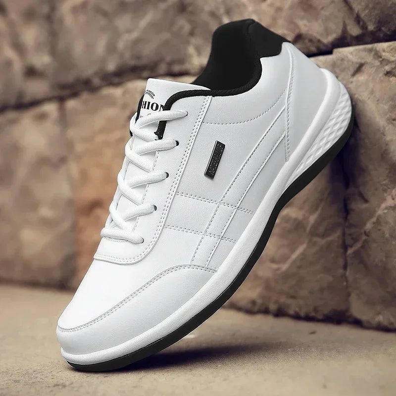 Men's Casual Lace-Up Sneakers – Breathable Cork Sole | Sizes 6–12 Men's Casual Sneakers Axl