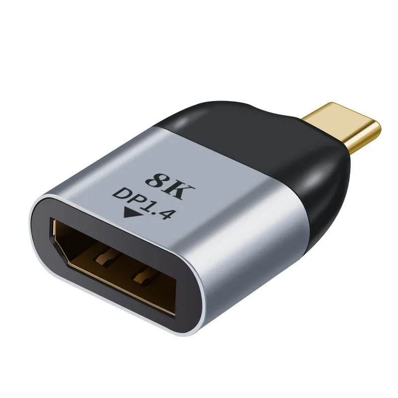 USB-C to HDMI 8K, DisplayPort, Mini DP & VGA Adapter USB-C Display Adapter Axl