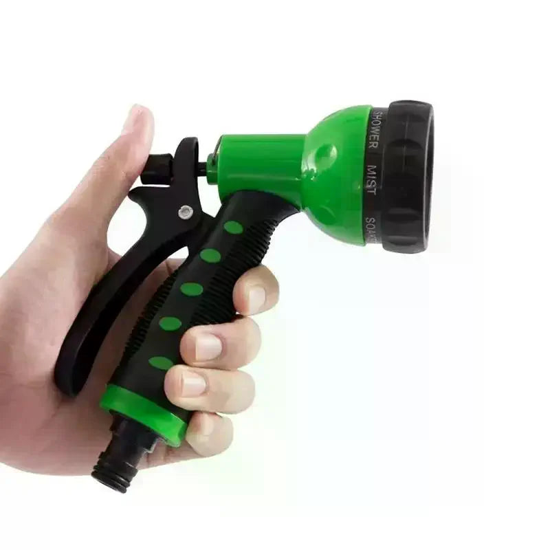 7-in-1 Garden Hose Spray Nozzle | Non-Slip Adjustable Grip Garden Hose Nozzle Axl