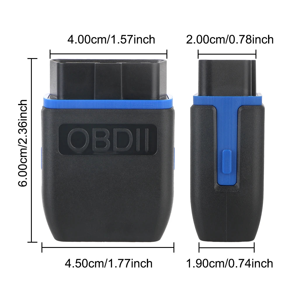 Mini Bluetooth 4.0 OBD2 Scanner ELM327 – iOS Android Windows OBD2 Diagnostic Scanner Axl