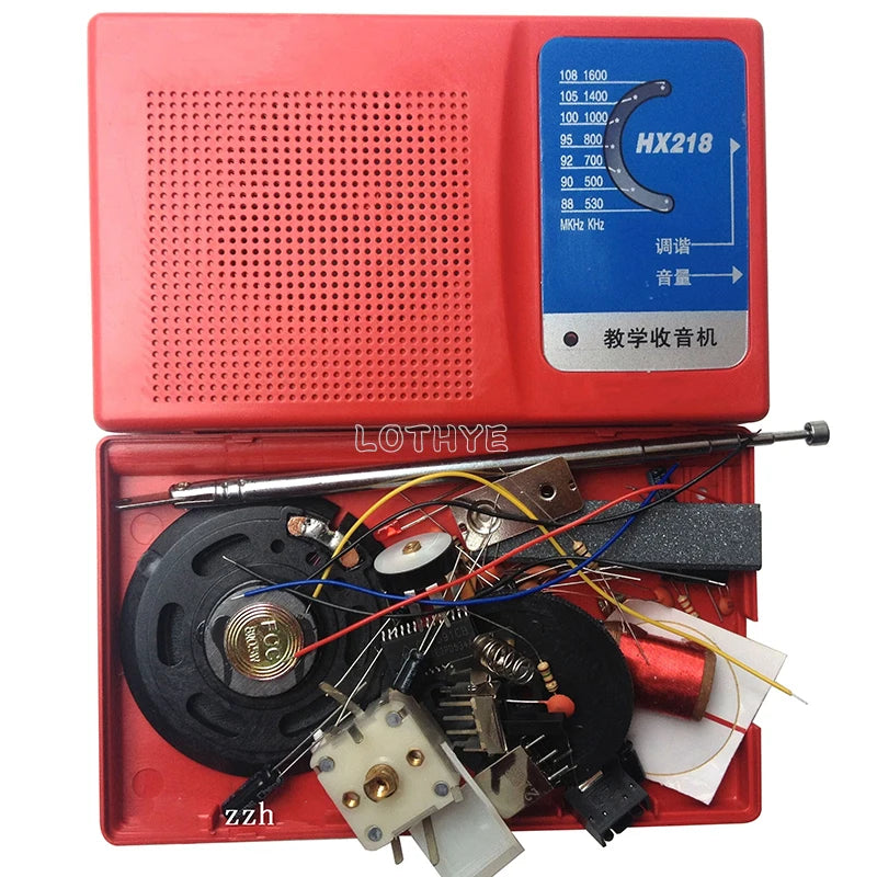 FM AM Radio DIY Soldering Kit – Electronics Learning Project Electronics DIY Kit Axl
