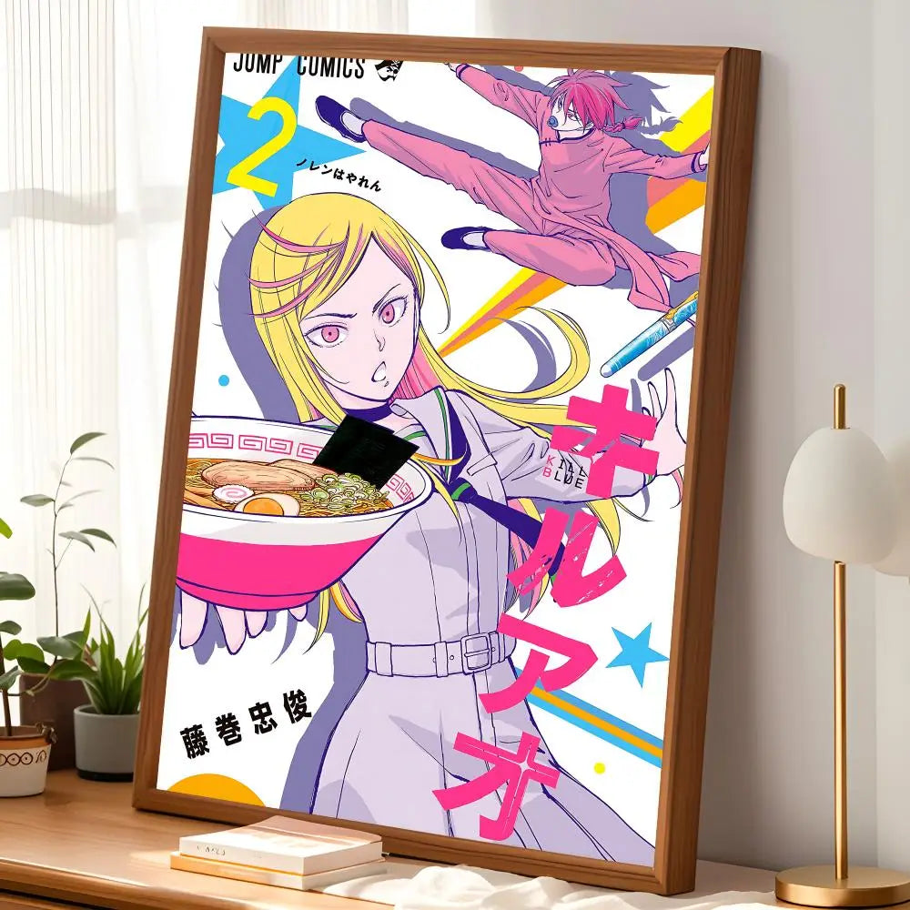 Anime Self-Stick HD Wall Art Poster – Waterproof Room Decor Wall Art Poster Axl