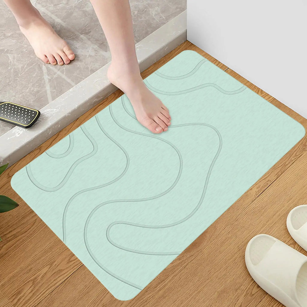 Quick-Dry Non-Slip Bath Mat – Absorbent Shower & Door Rug Bath Mat Axl