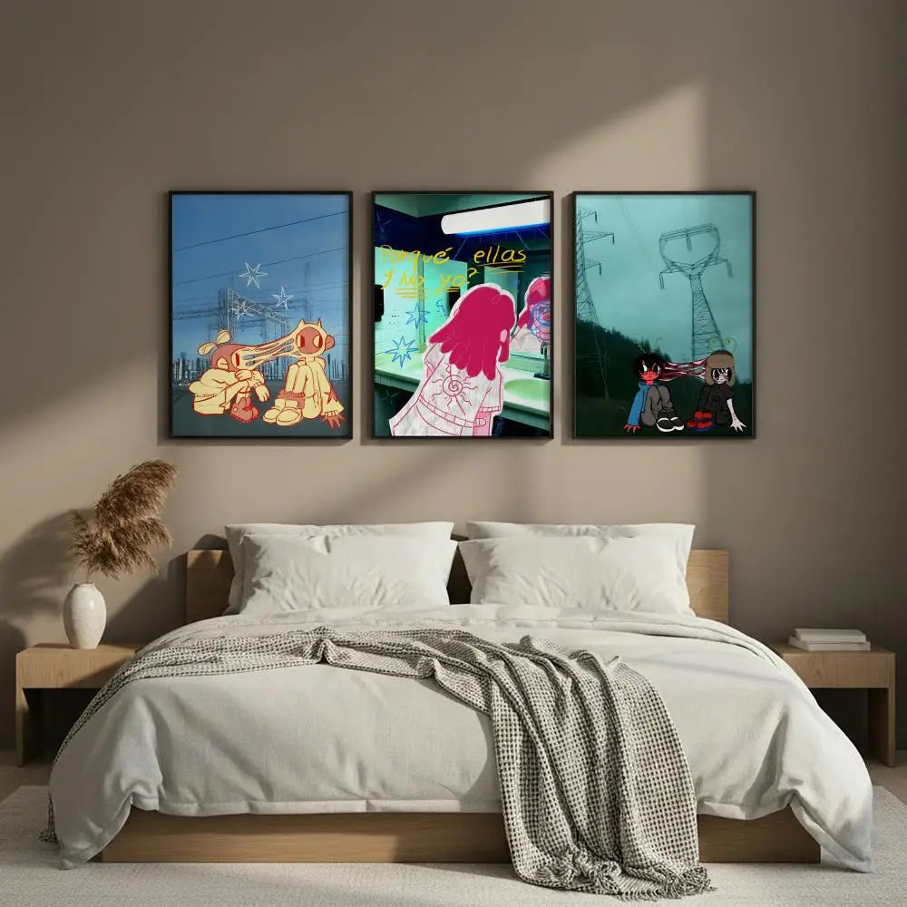 HD Music Art Poster | Waterproof Self-Adhesive Wall Sticker Wall Art Poster Axl