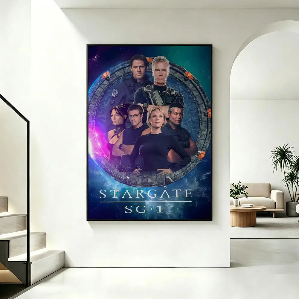Stargate SG-1 HD Poster – Waterproof Wall Art Home Decor Wall Art Poster Axl