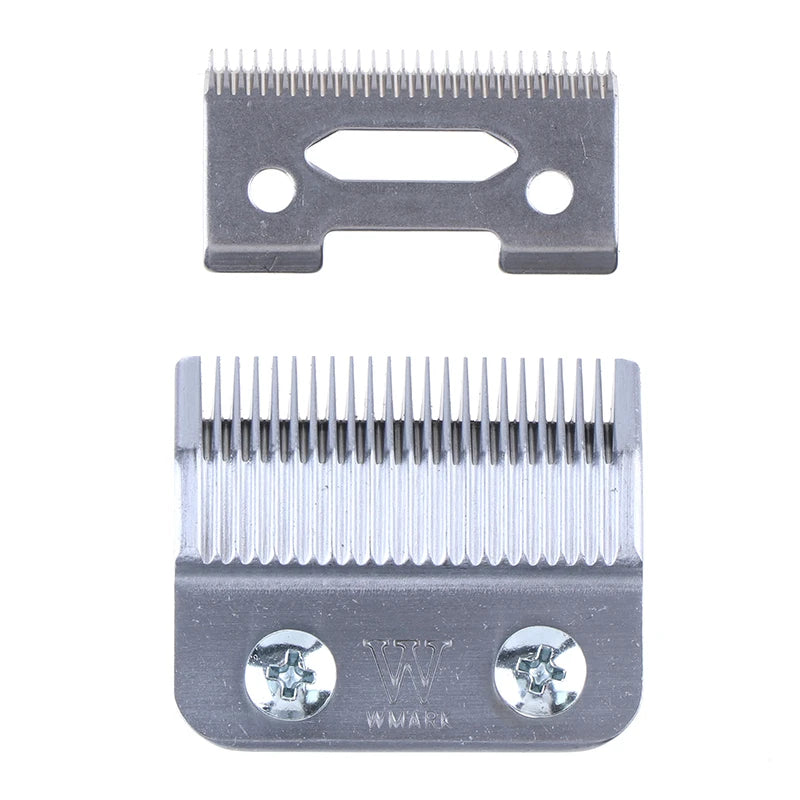 Hair Clipper Replacement Blades – Movable & Static Steel Set Clipper Blade Set Axl