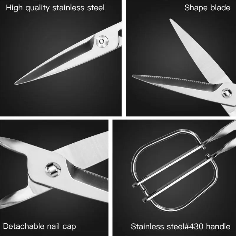 Heavy Duty Stainless Steel Kitchen Scissors | Detachable Shears Kitchen Shears Axl