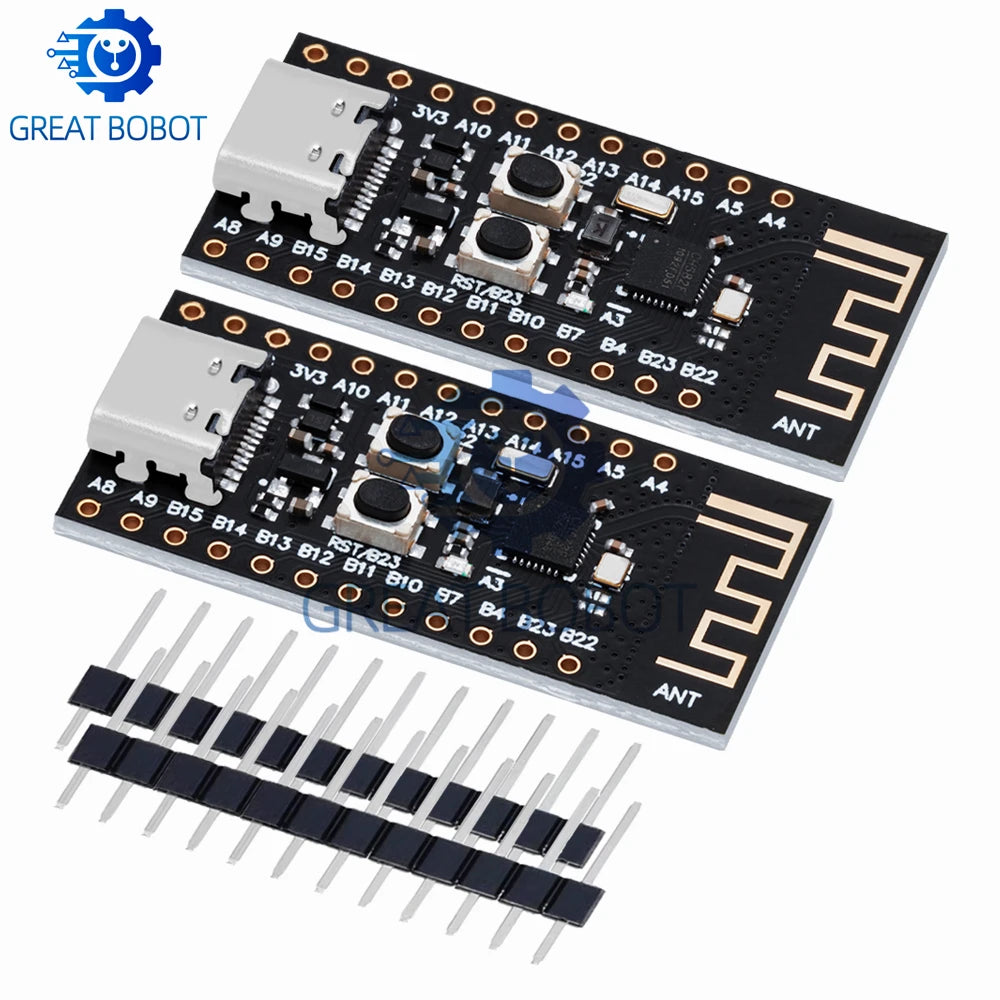 CH573F & CH582F RISC-V BLE 4.2/5.0 Bluetooth Dev Board Development Core Board Axl