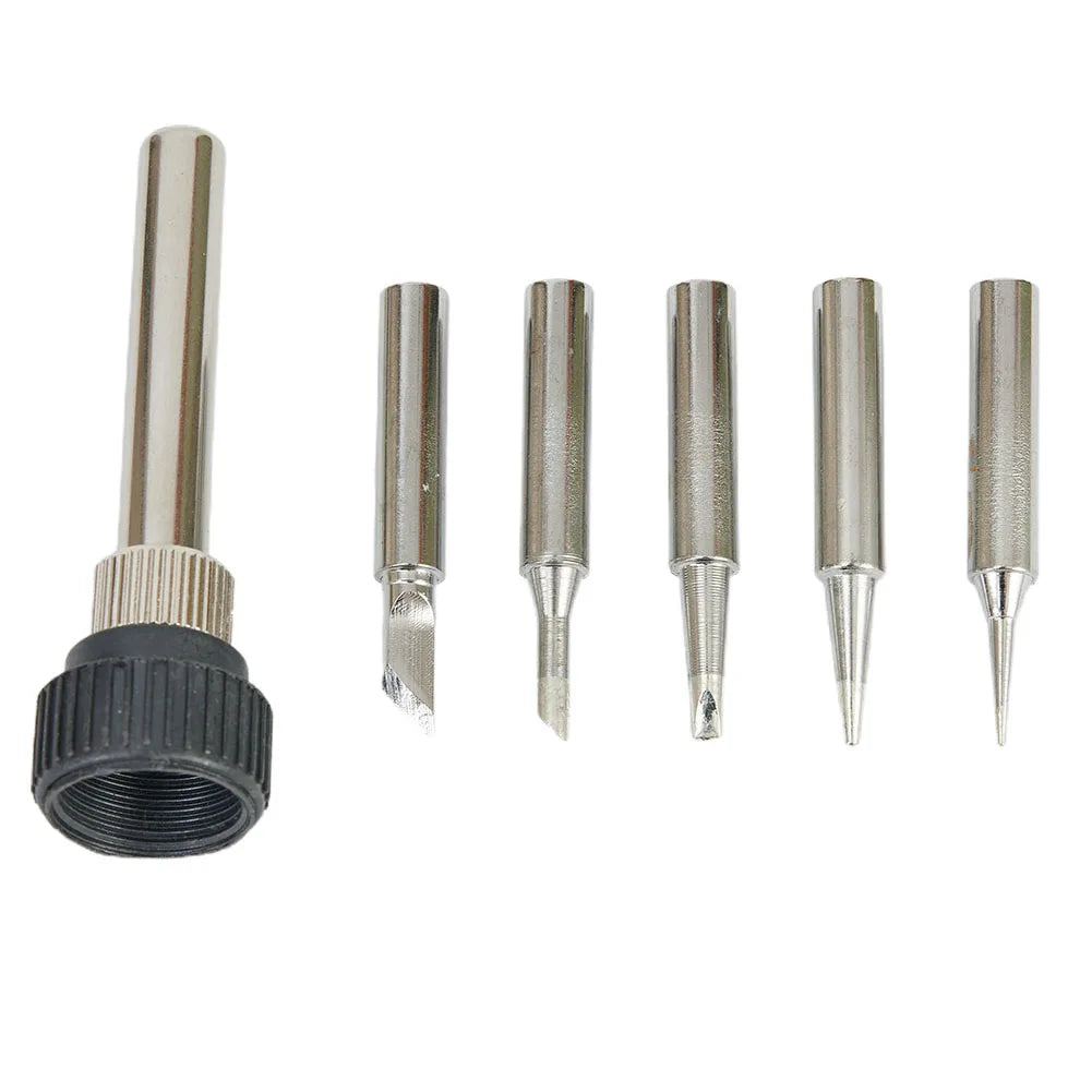6-Piece 900M-T Soldering Iron Tips Set with Handle Soldering Iron Tips Axl China Mainland