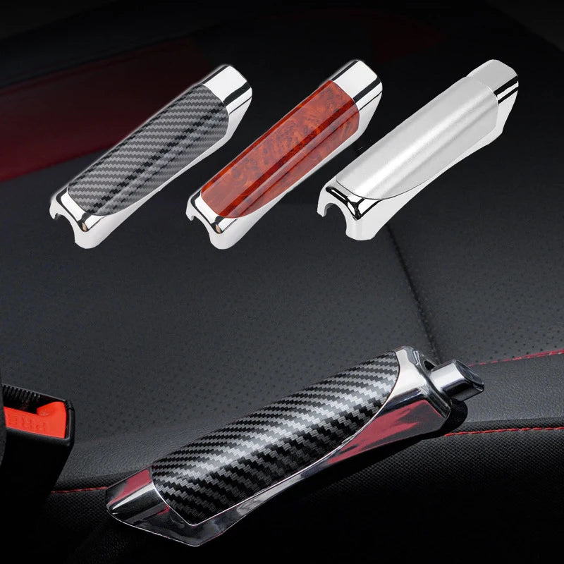Universal Car Handbrake Cover – Anti-Slip ABS Grip Protector Car Interior Accessory Axl