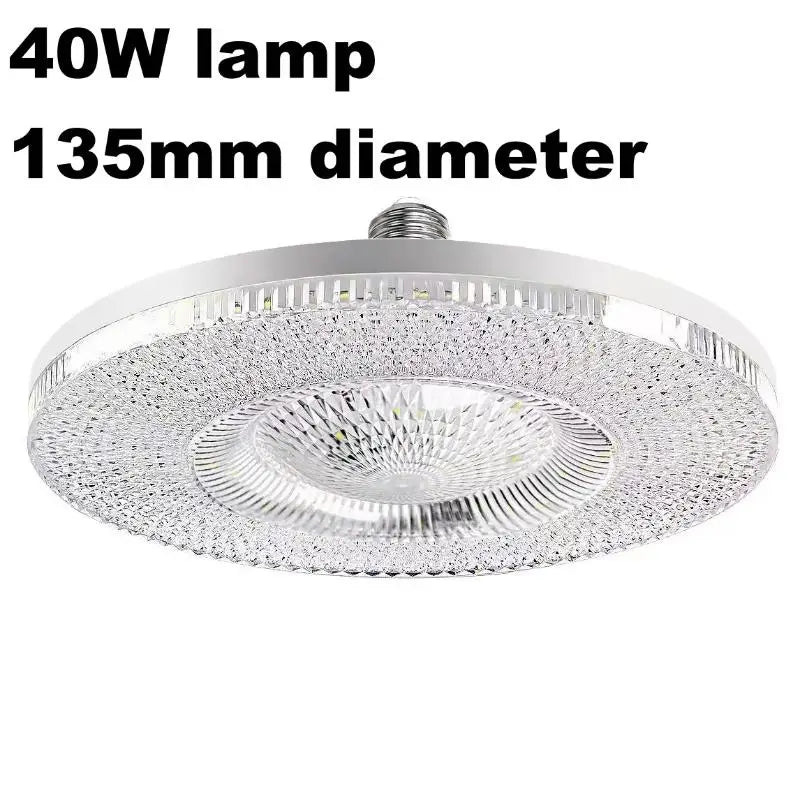 E27 LED Crystal UFO Bulb – Ultra-Bright Energy-Saving Light LED Light Bulb Axl 40W