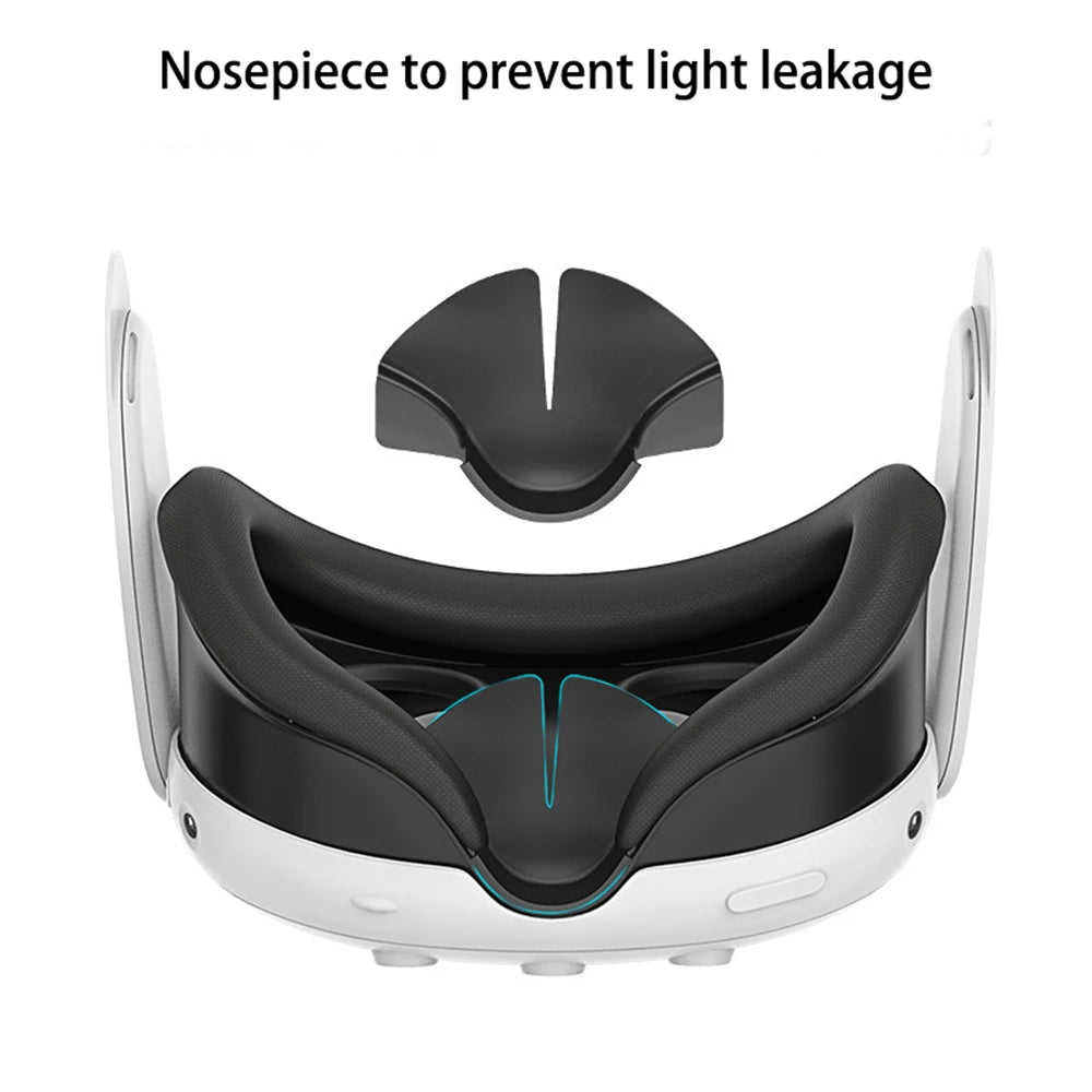Meta Quest 3 Silicone Nose Pad – Anti-Sweat VR Nose Cover VR Headset Accessory Axl Default Title