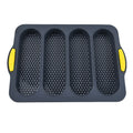 Silicone Baguette Baking Mold – Non-Stick Bread Loaf Tray Silicone Baking Mold Axl Yellow