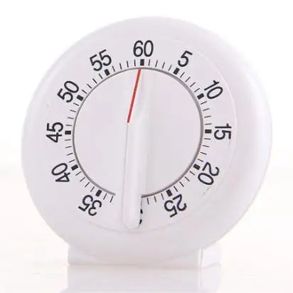 Mechanical 60-Min Countdown Timer – Kitchen, Study & Office Mechanical Kitchen Timer Axl white-1pc