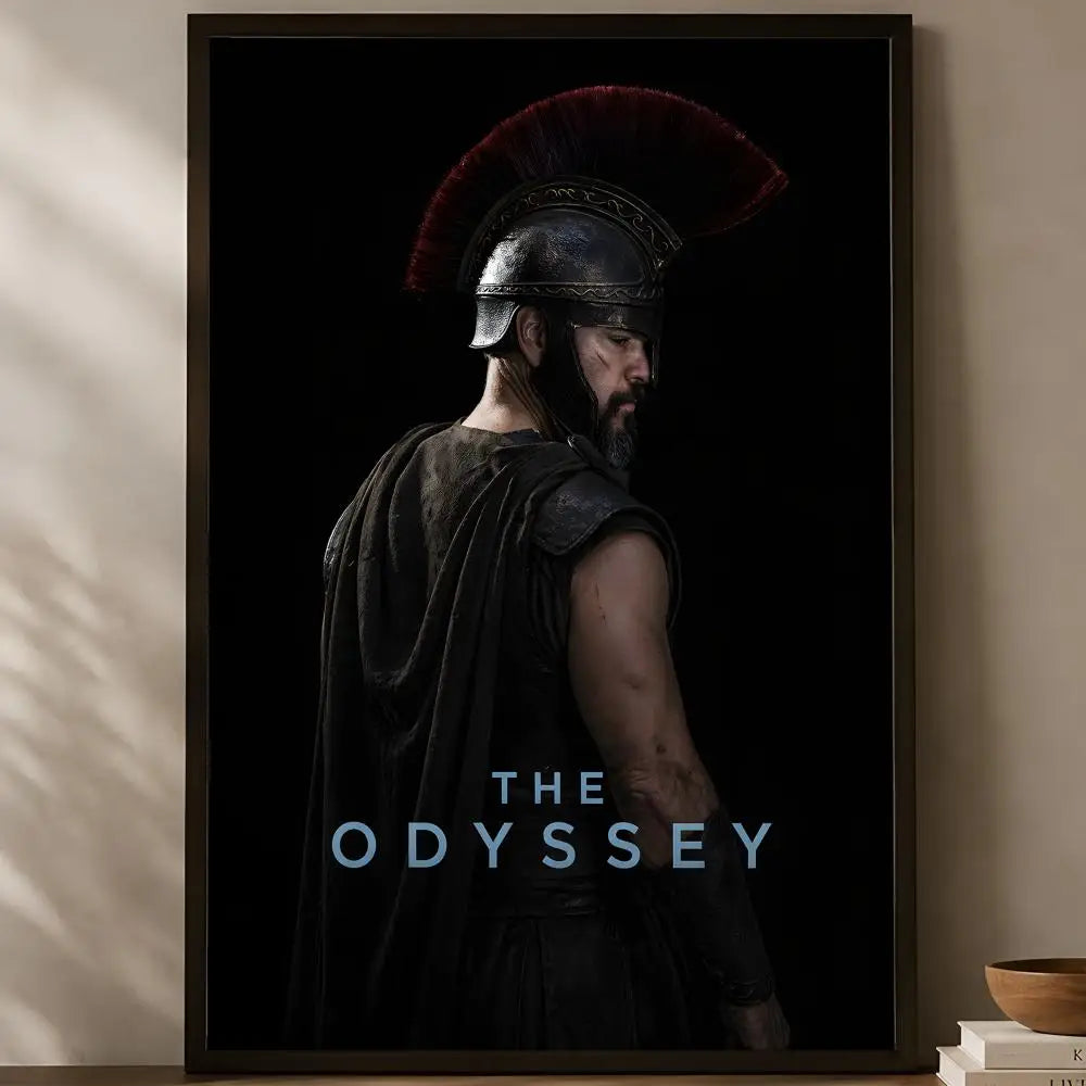 The Odyssey Self-Stick HD PVC Wall Art Poster | Waterproof Wall Art Poster Axl White13 60X90cmNoframe