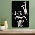 Plan 9 from Outer Space Classic Movie Metal Poster Sign Metal Wall Sign Axl aluminum sign aluminum 40x30cm