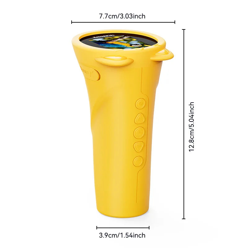 2.4-Inch Portable Kids Telescope – Outdoor Exploration Tool Kids Telescope Axl yellow