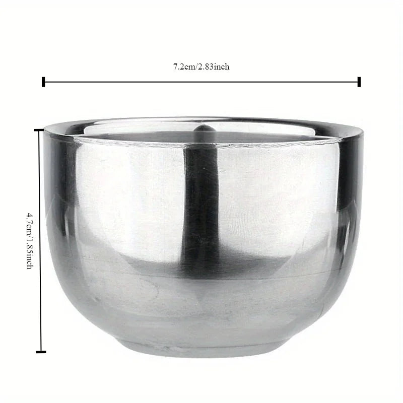 120ml Double Wall Stainless Steel Mini Mug – Insulated Cup Insulated Mini Mug Axl 120ml black