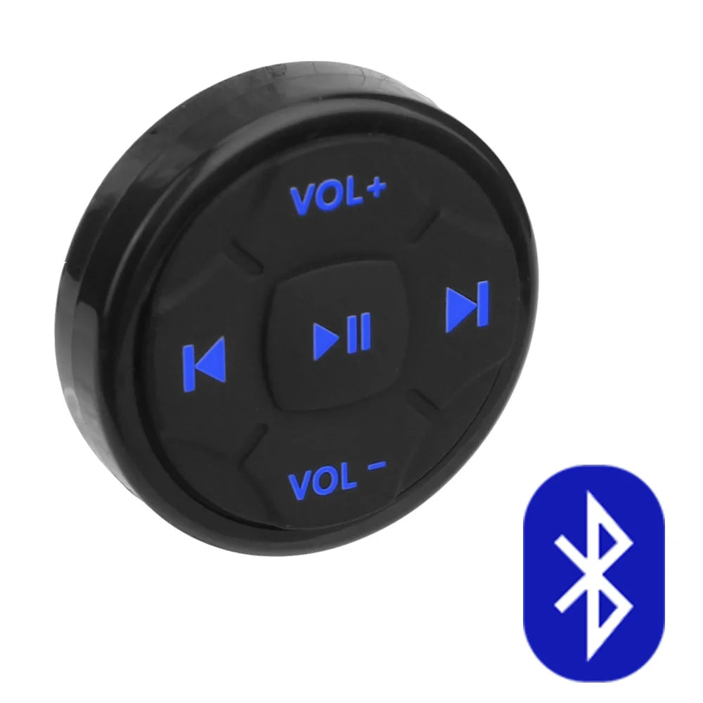 Bluetooth Steering Wheel Remote – 5-Key Car Media Controller Car Remote Control Axl