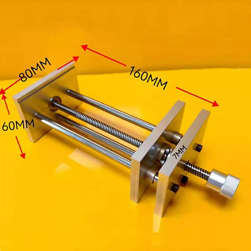 Mini Aluminum Bench Vise for PCB Soldering & Electronics Work Mini Bench Vise Axl
