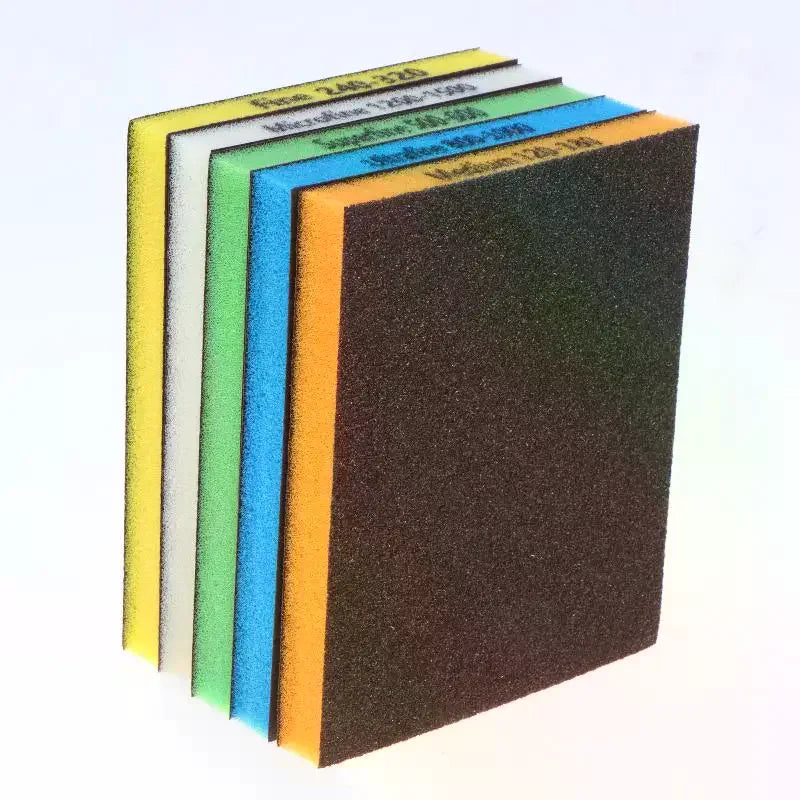 8-Pc Double-Sided Sponge Sanding Pads Assorted Grits 120–1500 Sponge Sanding Pads Axl