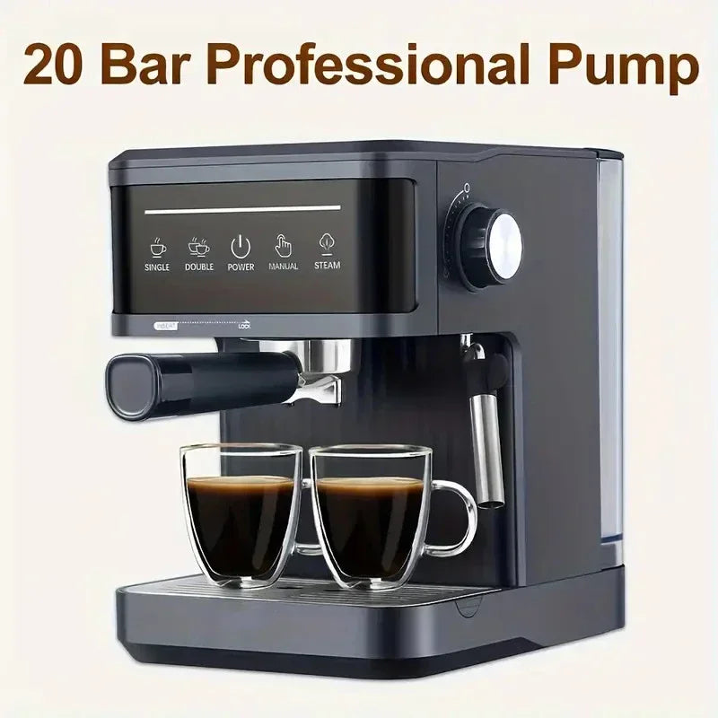 BALASHOV 20 Bar Espresso Machine with Milk Frother – 800W Espresso Machine Axl