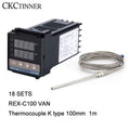 20-Set REXC100-VAN Temperature Controller + K-Type Thermocouple Temperature Controller Kit Axl Default Title