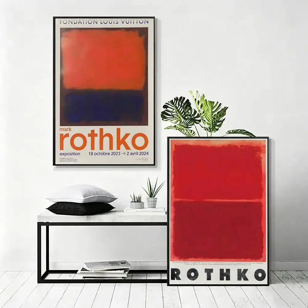 Mark Rothko Art Poster – HD Waterproof Wall Decor Print Art Wall Poster Axl