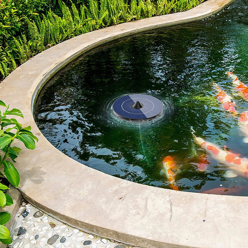 Solar Floating Pond Aerator Kit – 2.5W Air Pump & 1.5M Hose Solar Pond Aerator Axl
