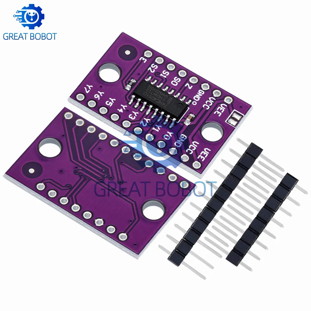 74HC4051 CD4051 8-Channel Analog Multiplexer for Arduino Analog Multiplexer IC Axl