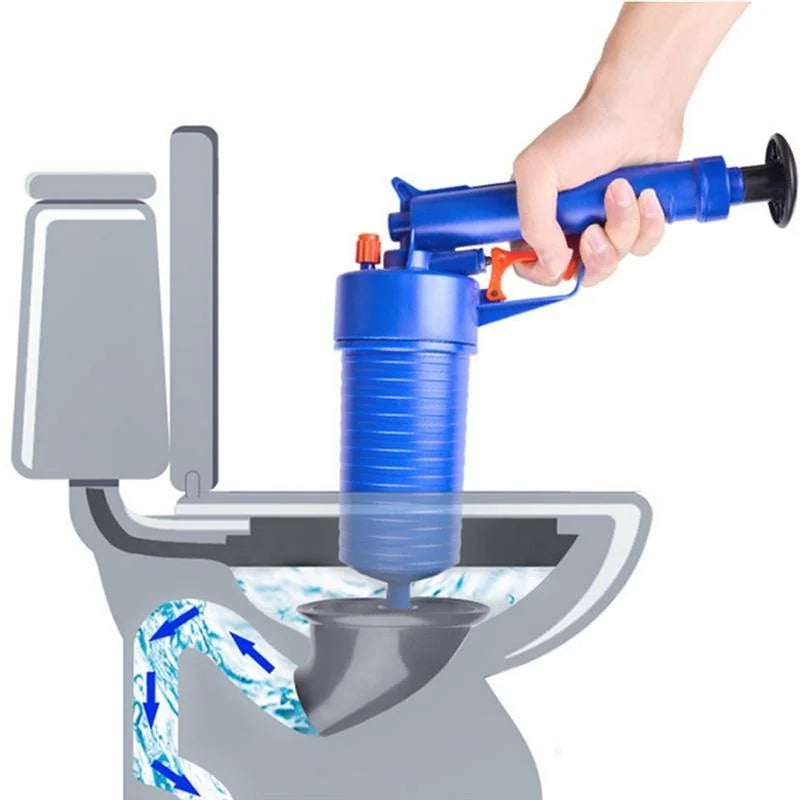 Air Pressure Drain Unblocker Plunger – Pipe Clog Remover Tool Drain Clog Remover Axl
