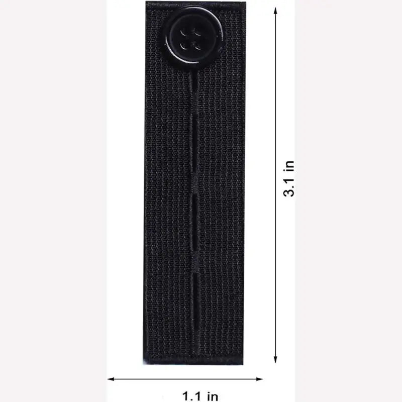 5-Pack Elastic Waist Extenders for Pants, Jeans & Skirts Waist Extender Set Axl